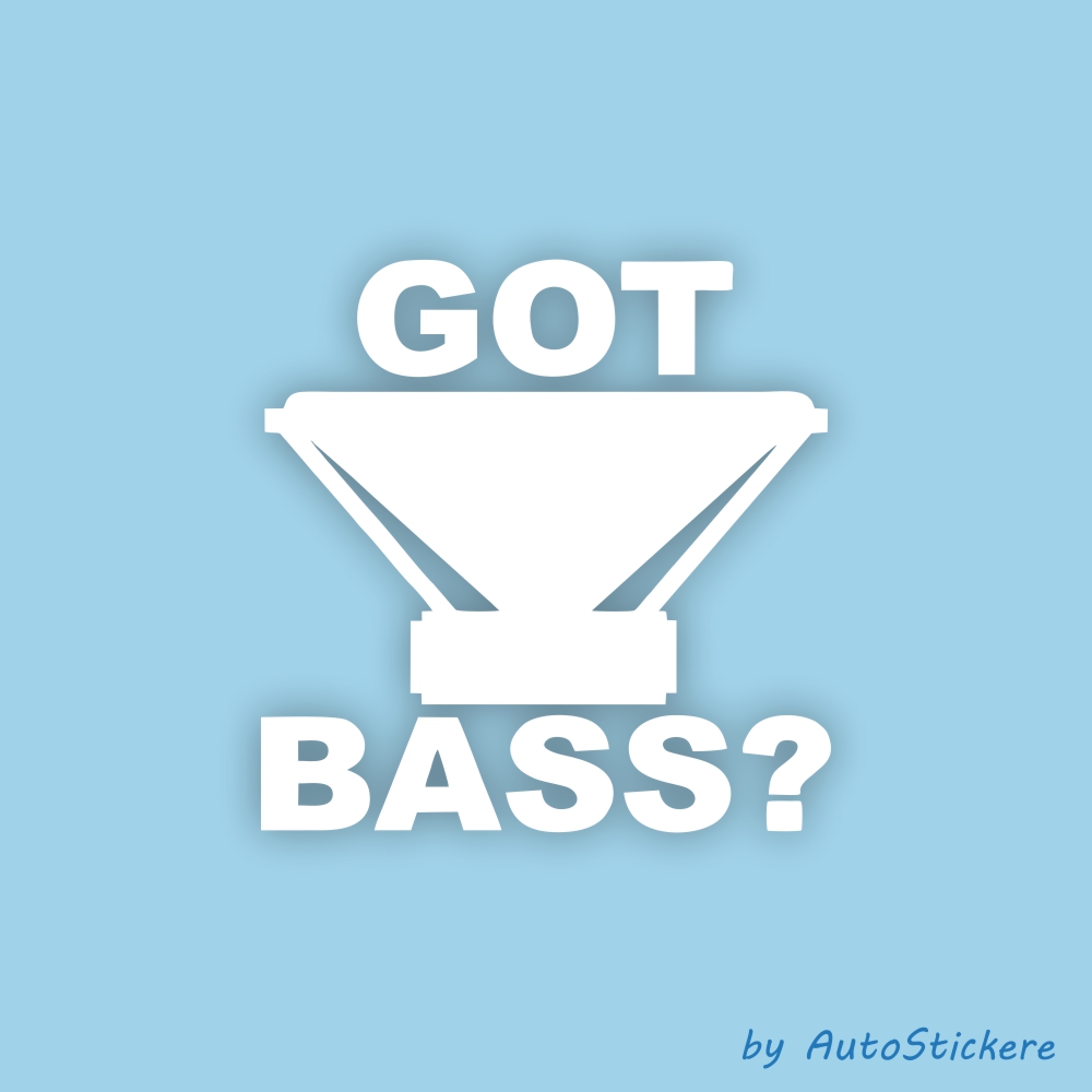 stickere Got Bass ? 3