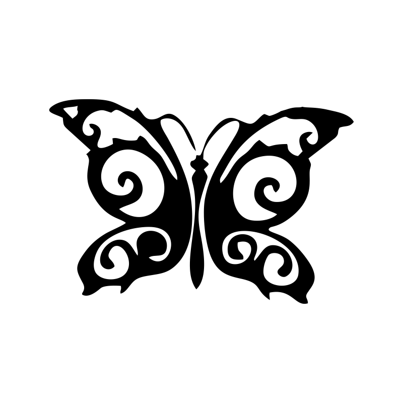 stickere Butterfly 10