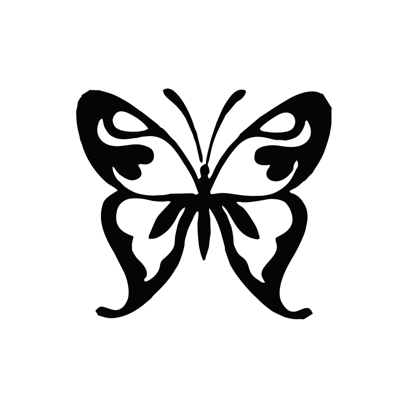 stickere Butterfly 26