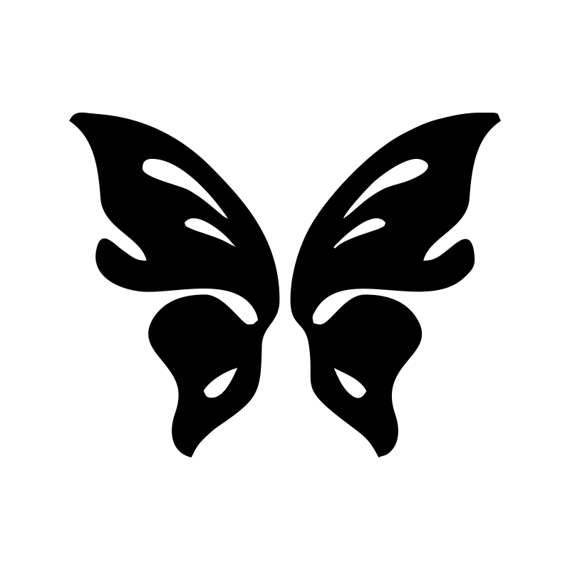 stickere Butterfly 5