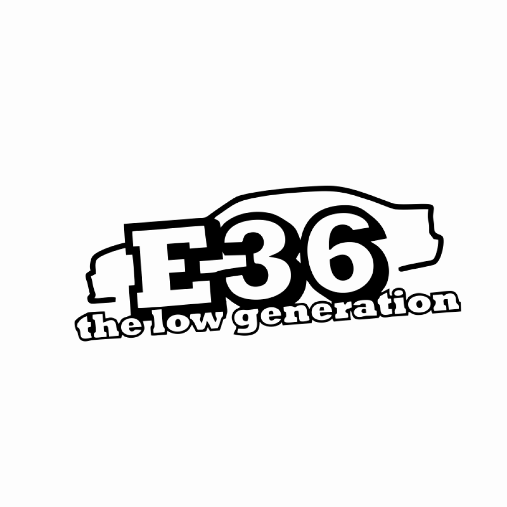 stickere E36 Low Generation