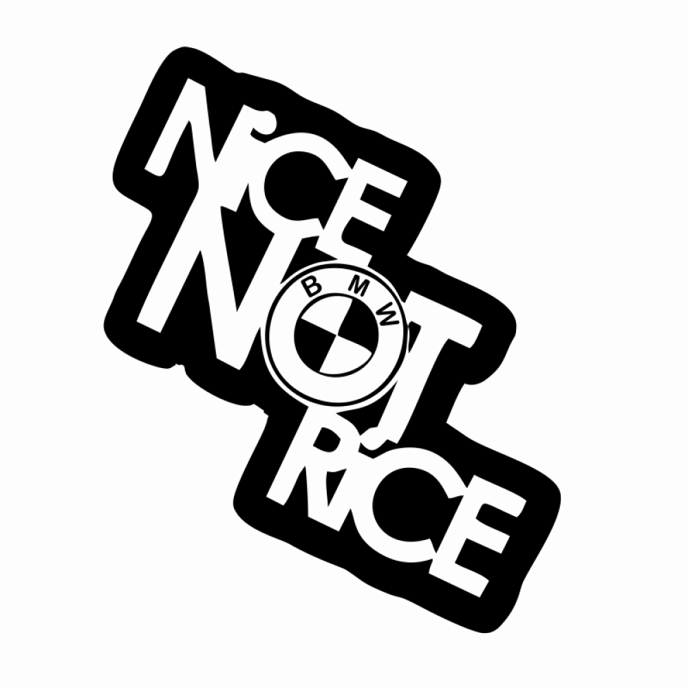 stickere Nice not Rice