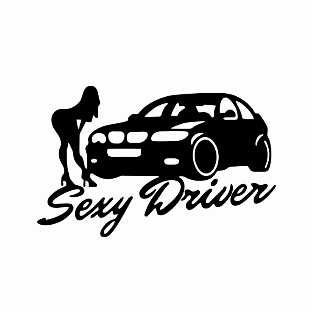 stickere Sexy BMW Driver