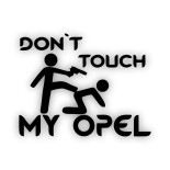 stickere Dont Touch My Opel 2