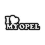 stickere I Love My Opel 3