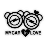 stickere mY CAR in love