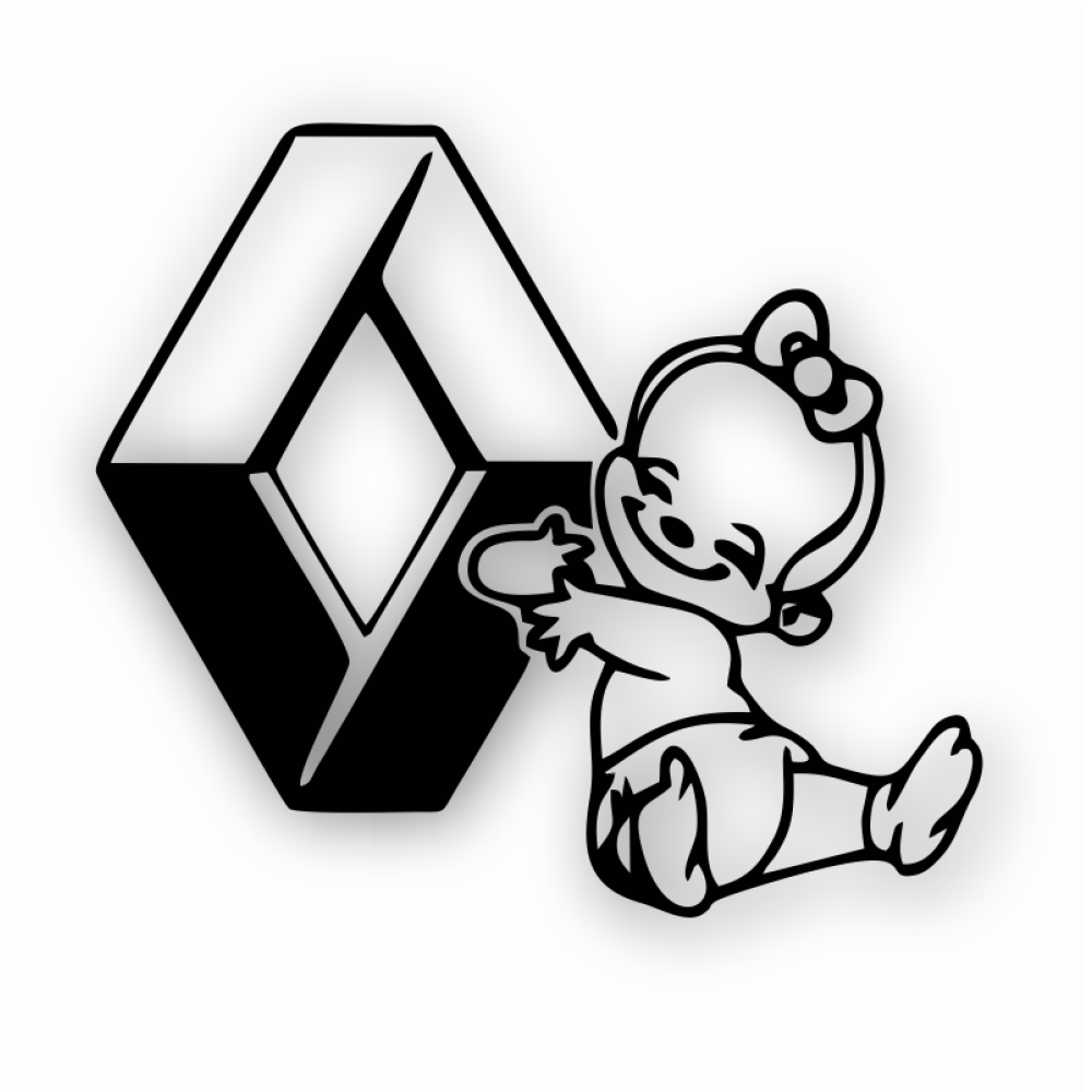 stickere Renault Baby on Board 2