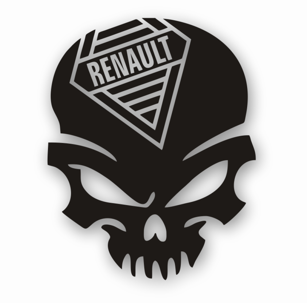 stickere Renault Skull 3