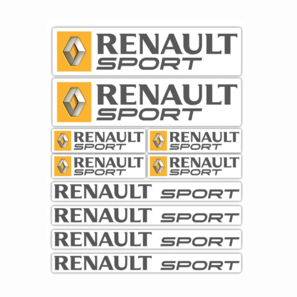 stickere Set 10 Stickere Renault