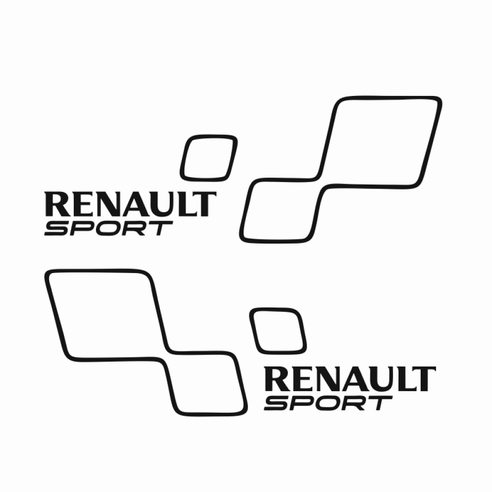 stickere Set Renault Sport Racing 2