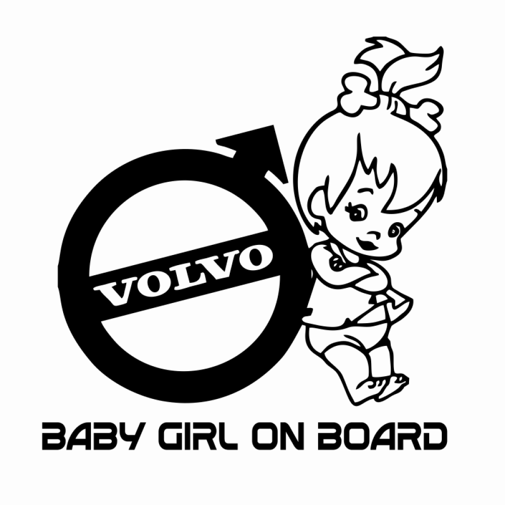 stickere Volvo Baby Bam-Bam