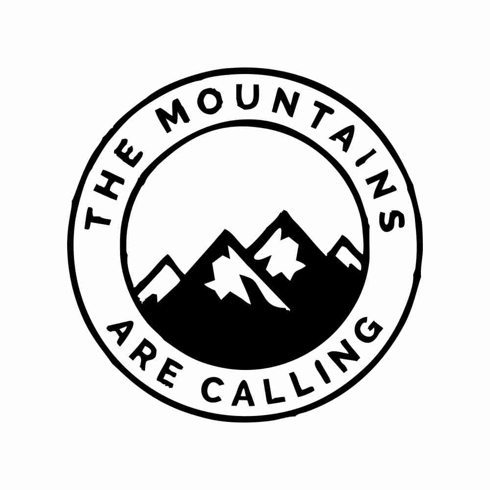 stickere The Mountains are Calling
