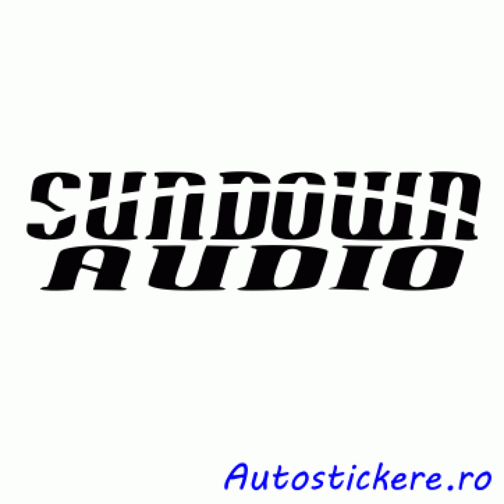 stickere Sundown Audio