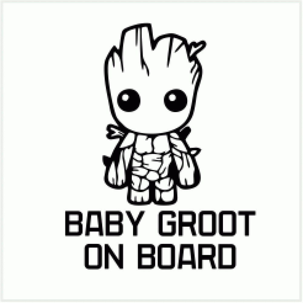 stickere Baby Groot