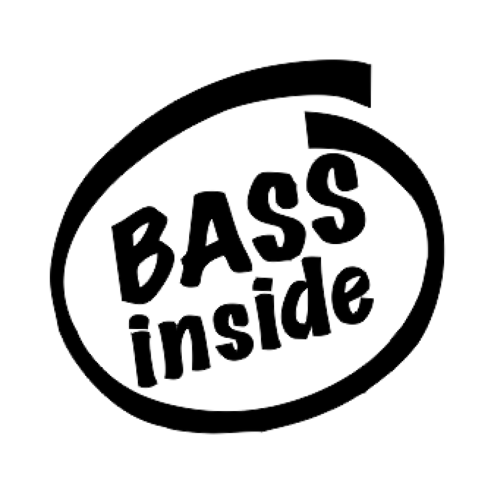 stickere Bass Inside