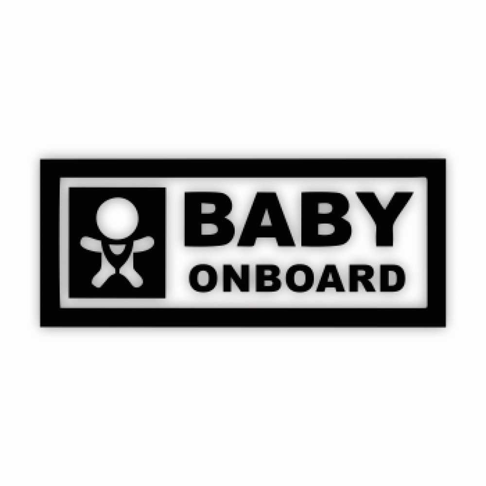 stickere Baby on board 16